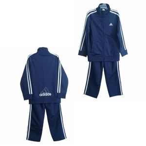 Adidas Tracksuit Set Boy's Matching Jacket and Pants Set
